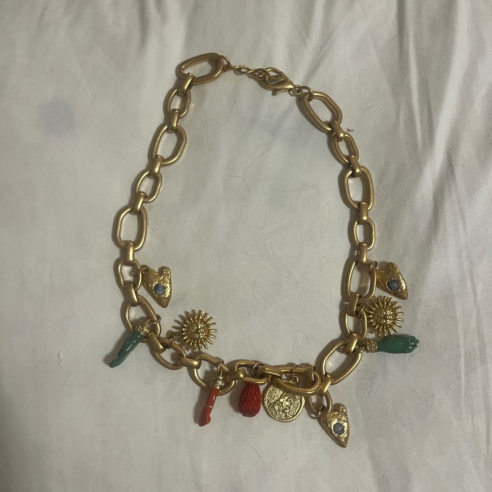 Zara charm necklace